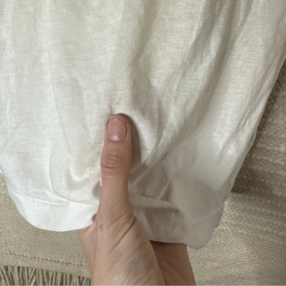 BURBERRY white faded novacheck short sleeve crewneck t-shirt S - Picture 6 of 11